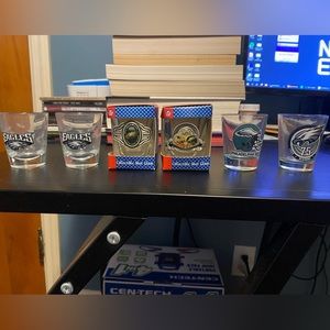 Philadelphia Eagles Shot Glass Set